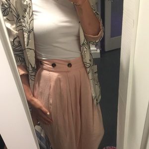 Vintage Rare Linen Blush Pink Summer Pants